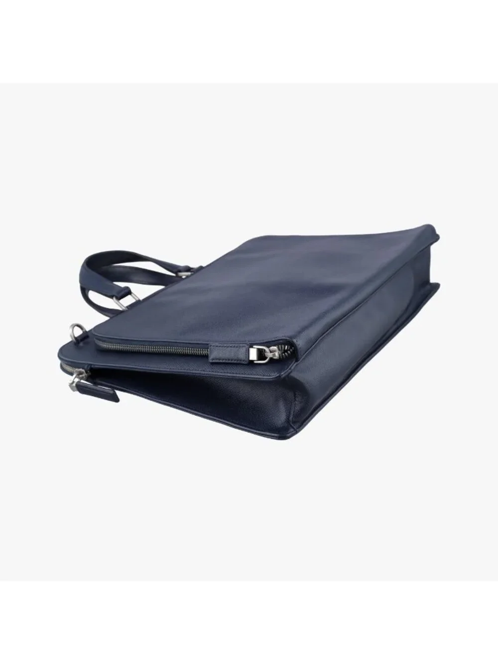 Prada Navy Saffiano Leather 58